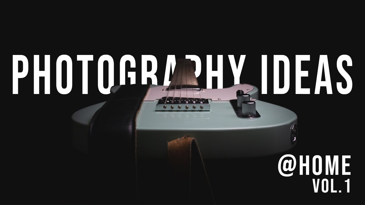 How to take AWESOME photos using ONE LIGHT! | Creative Photography IDEAS @HOME Vol.1