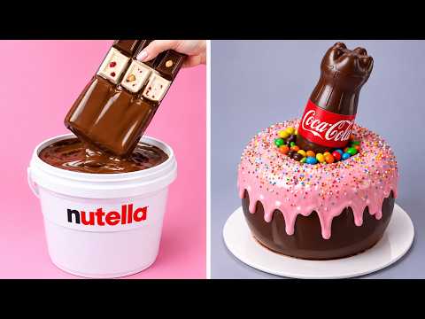 🍰 Dark & White Chocolate Cake Paradise | Delicious Creamy Dessert Recipes | So Tasty🍓