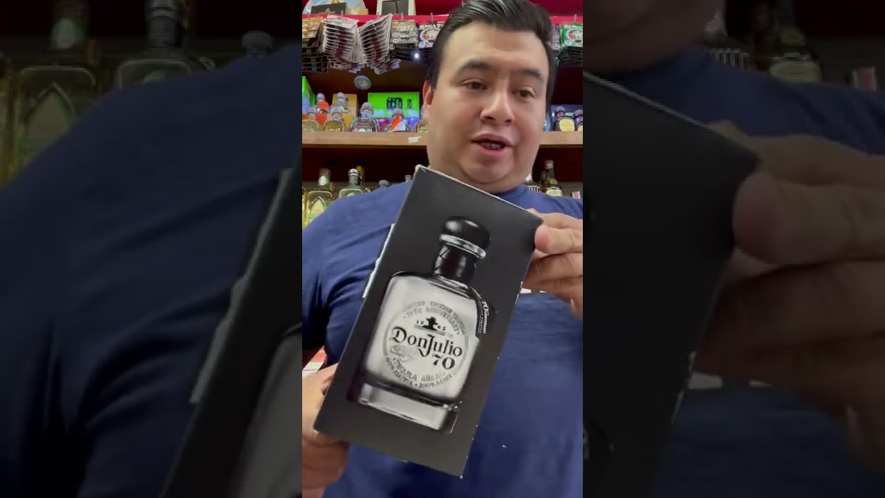 Regala pura Calidad Don Julio 70 Crystal claro añejo 