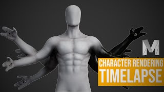 Creating Stunning Characters: Time-Lapse Rendering in Maya|| SKILLSMINATI