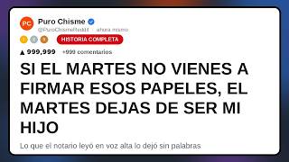 [HISTORIA COMPLETA] "El martes dejas de ser mi hijo": mi PADRE... así que perdió 65 MIL