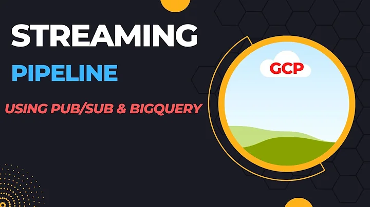 How to create streaming pipeline through Pub/Sub to BigQuery Template  in Google Cloud Platform