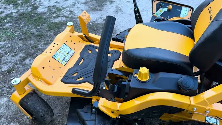 How to adjust handle bars on a cub cadet zt1 zero turn mower