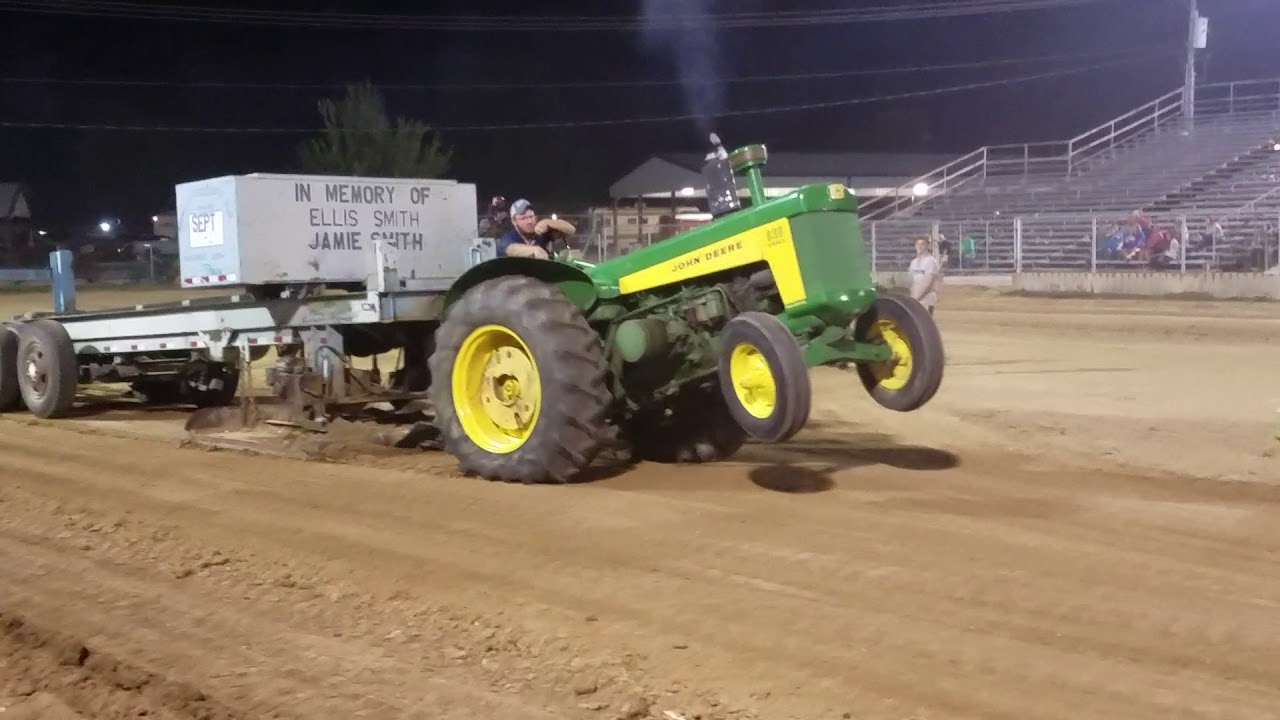 1960 John deere 830 monster wheelie tractor pull YouTube