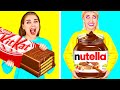 Giant Sweets Challenge | Funny Food Situations by Ideas 4 Fun Challenge