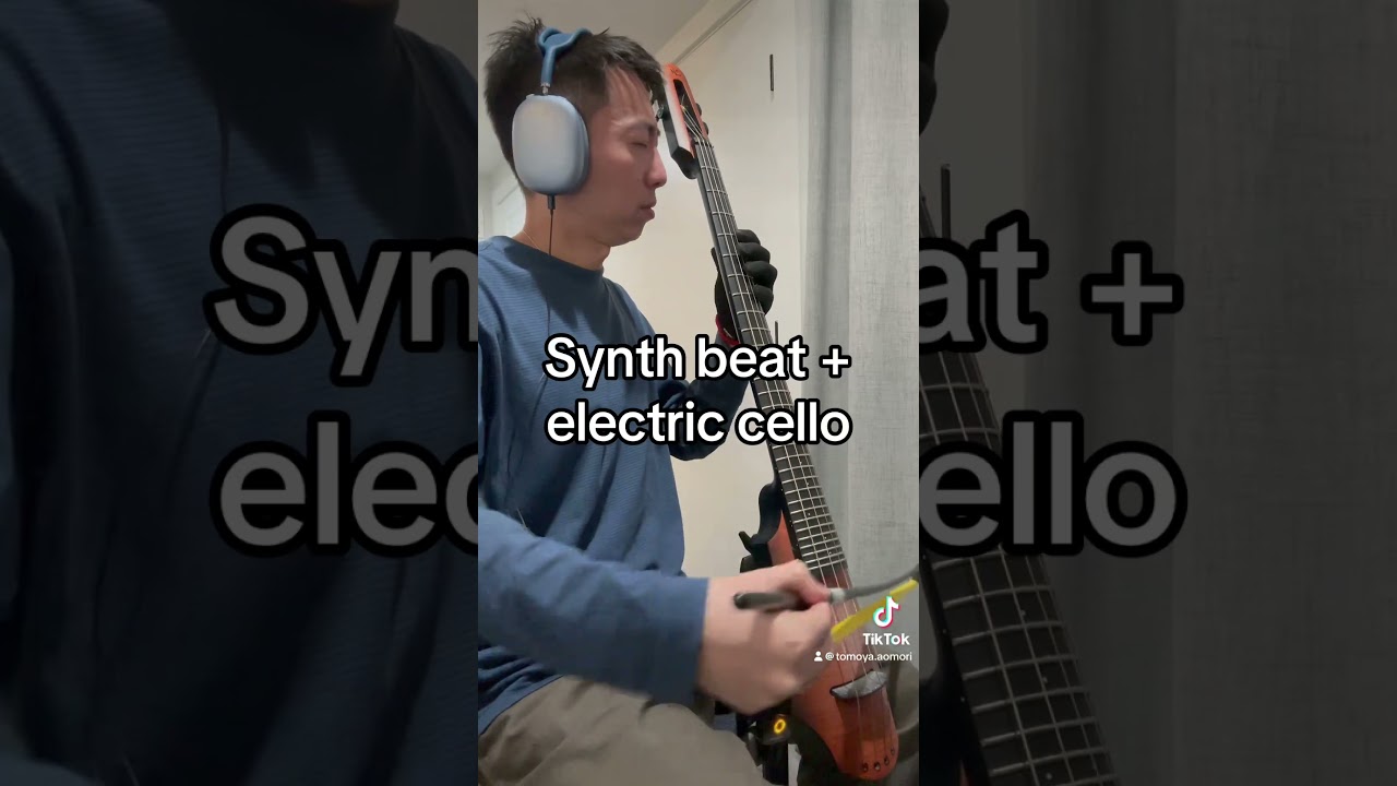 Synth beat + electric cello 