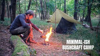 Details Minimal-ish Bushcraft Camping with a Small Pack | Campfire Cooking | Hilleberg Mesh Tent 1 + Tarp 5 News