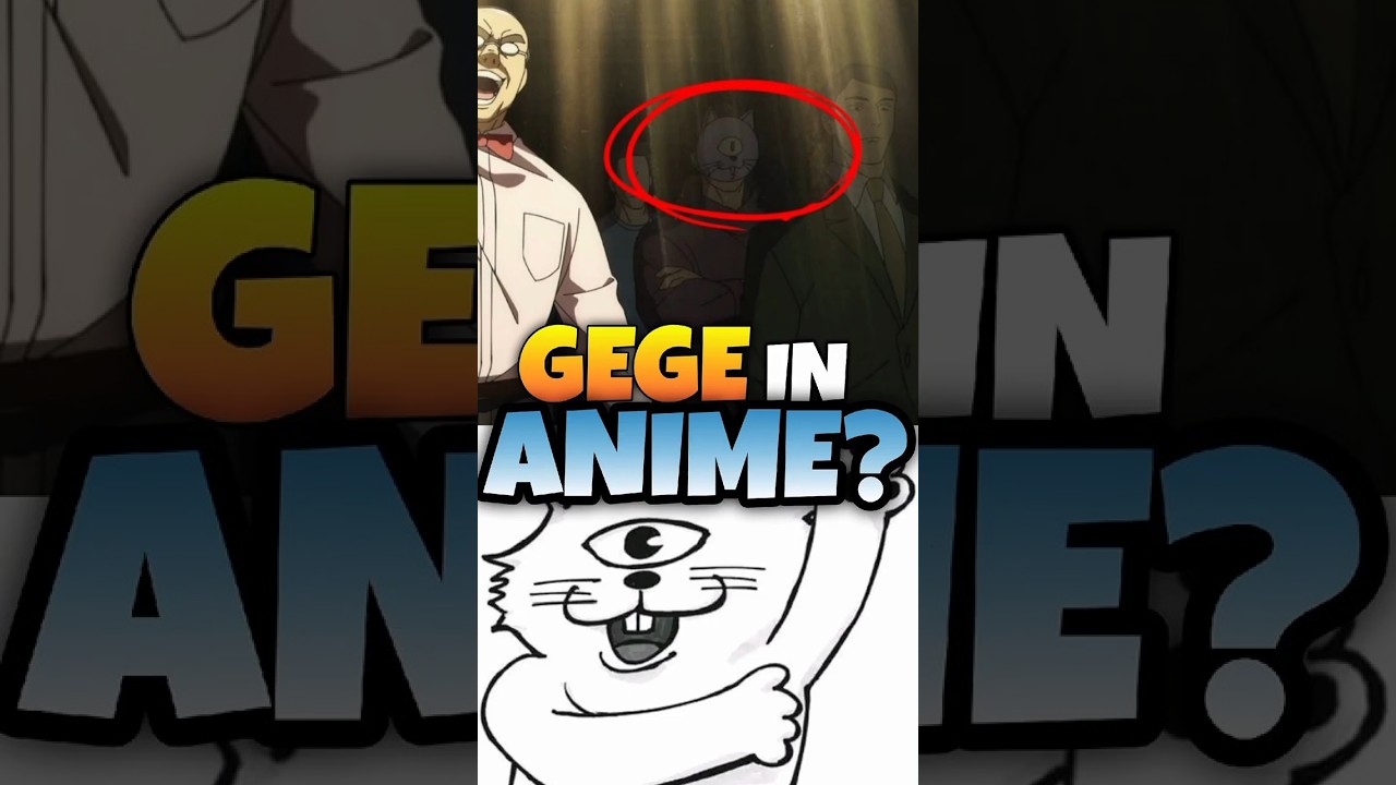 Did Gege Akutami Just Appear in JJK?! 😱 The Cat Mask Cameo Explained