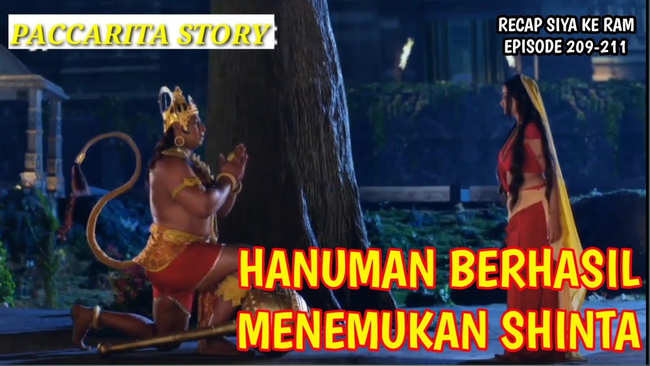 PERTEMUAN HANUMAN DAN SHINTA #ramayana