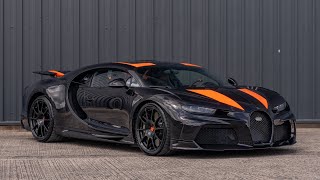 2022 Bugatti Chiron Super Sport 300 - Jet Black Exposed Carbon Fibre - Walkaround 4K