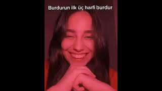 Burdurun Ilk Üç Harfi Burdur