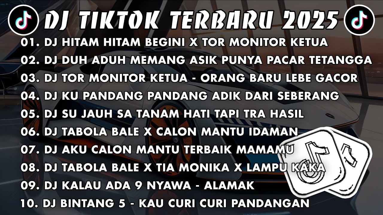DJ TIKTOK TERBARU 2025 🎧 DJ HITAM HITAM BEGINI - PRODUK TIMUR 🎵 DJ DUH ADUH MEMANG ASIK PUNYA PACAR 