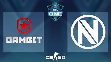 CS:GO - Gambit vs. EnVyUS [Cbble] - ESL One Cologne 2016 Offline Qualifier - Round 2