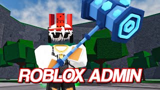 i became a roblox admin..