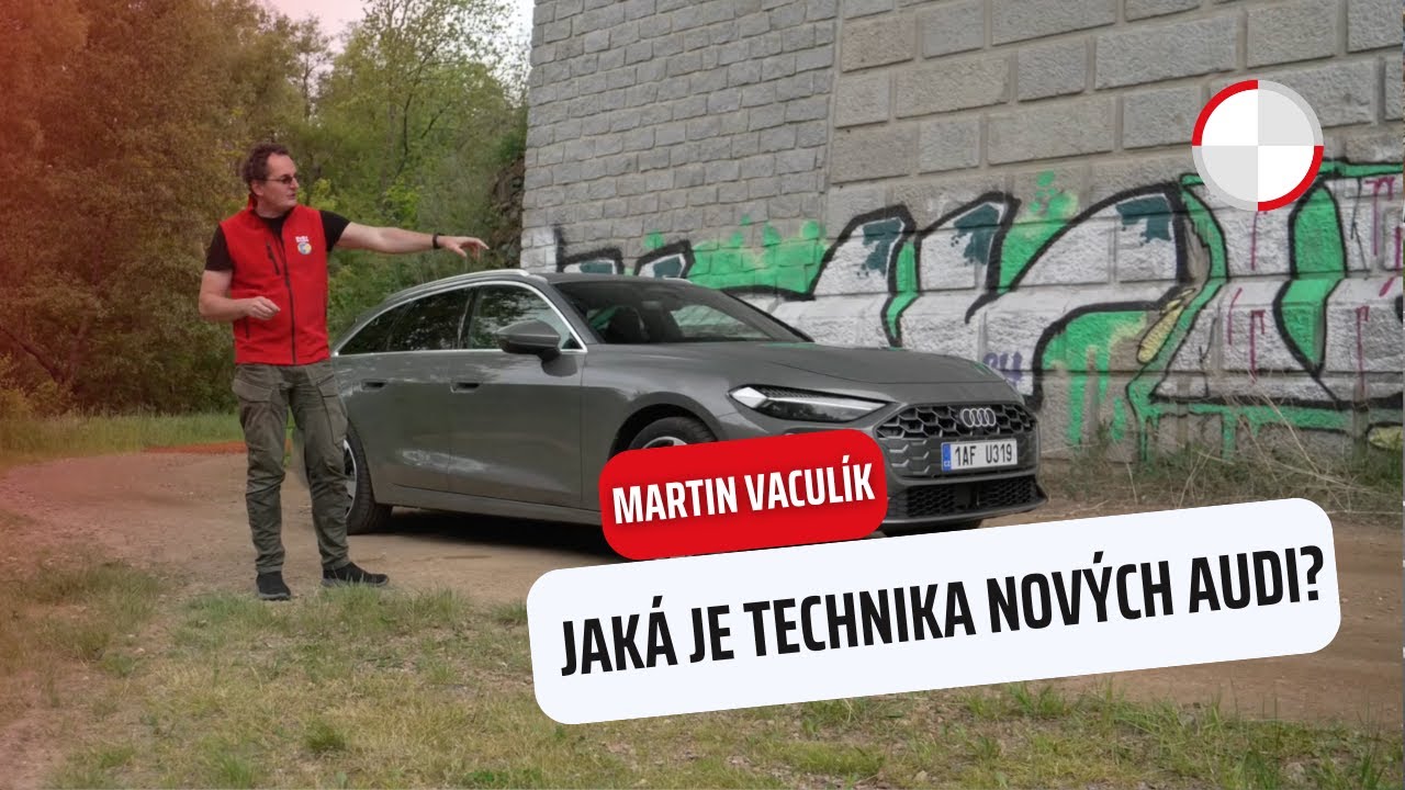 Technika nových vozů Audi pod lupou Martina Vaculíka: A5 2.0 TDI MHEV plus