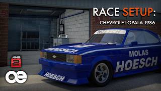 Race Setup | Chevrolet Opala 1986 | V1.6.9.5.3233 AVX | AMS2