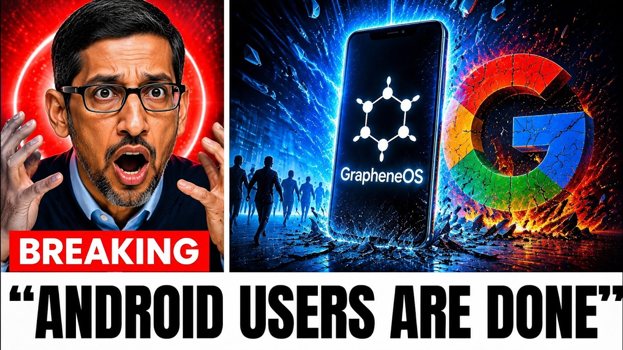 Google PANICS As GrapheneOS EXPLODES And Android Users WALK AWAY
