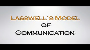 Lasswells model of communication