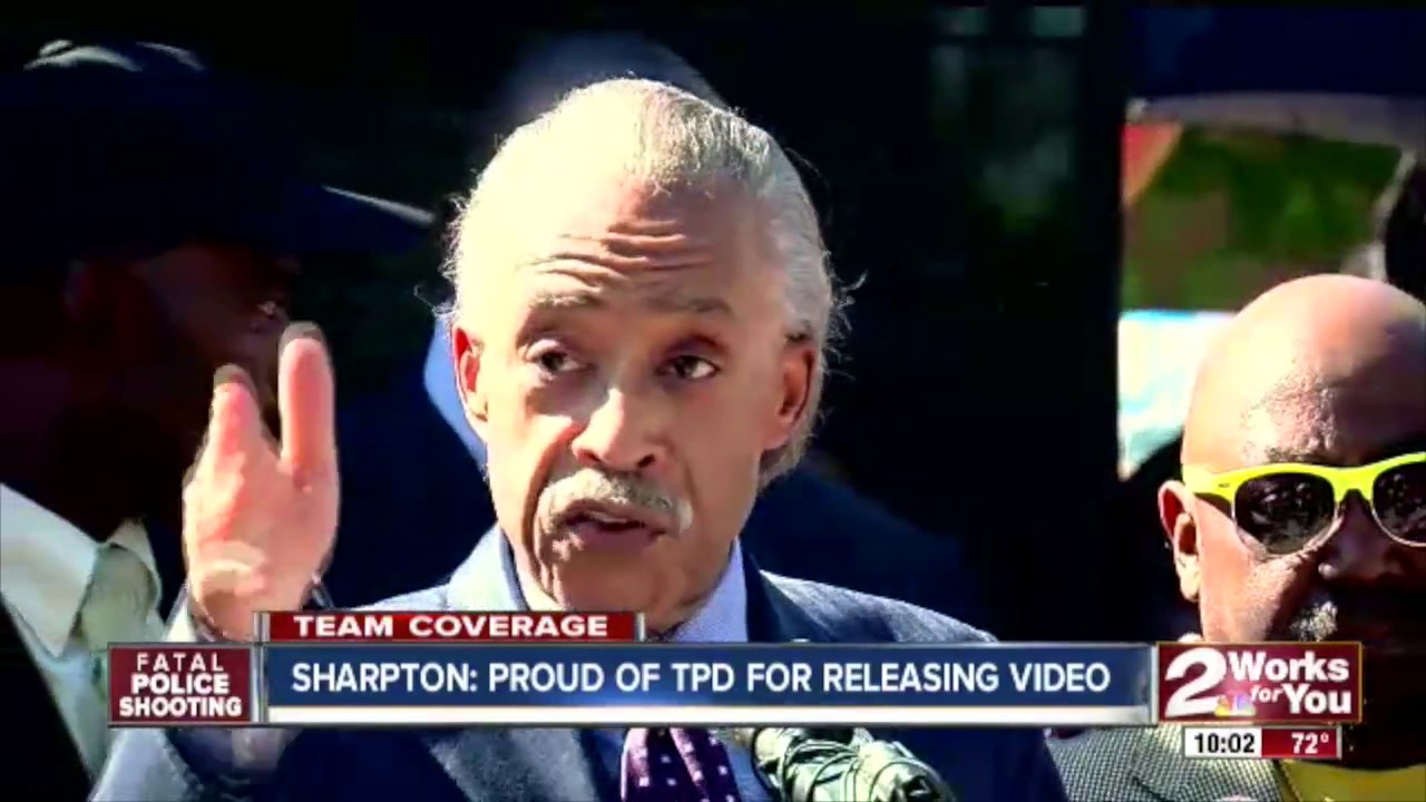 Rev. Al Sharpton Visits Tulsa