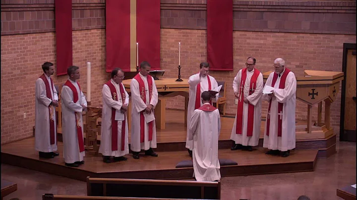 The installation of Pastor Cortright