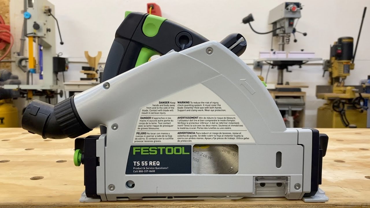 når som helst Delvis Derved Festool TS 55 Track Saw Review (Watch Before you Buy!!) - YouTube