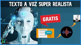 Convertir Texto a Mp3 con Voz Super Realista Adios Voz de Loquendo