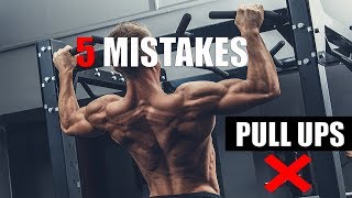PULL UPS लगाते हुए सावधान रहे इन 5 गलतियों से !