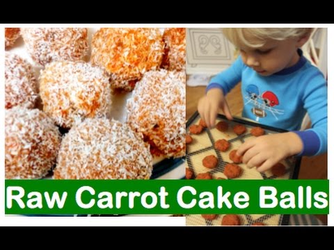 Holiday Carrot Cake Balls-Low Fat