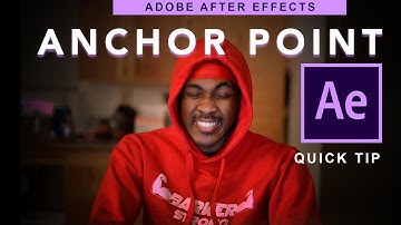 How to Find your Anchor Point | After Effects Quick Beginner Tip Tutorial