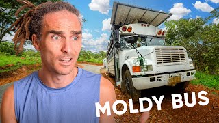 Our School Bus Tiny Home // Costa Rica Renovations Episode 1