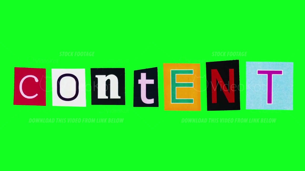 Content Bright Layout With Diverse Letter Styles Effectively Encourages Viewers To Subscribe