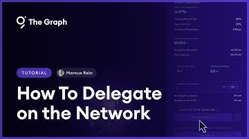 How to Start Delegating on The Graph Network