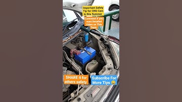 Safety Tip - How to Avoid CNG Car Cylinder Blast- #Short #Youtubeshort
