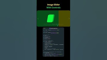Image Slider with Controls | JavaScript UI Animation #shorts #shortsfeed #coding #slider #image