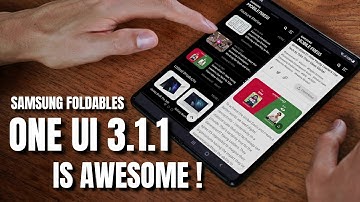 The Samsung ONE UI 3.1.1 on Samsung galaxy Z fold 3 & Samsung galaxy Z Flip 3 is AWESOME !
