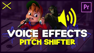 Pitch Shifter VOICE CHANGE Effect | Premiere Pro Tutorial
