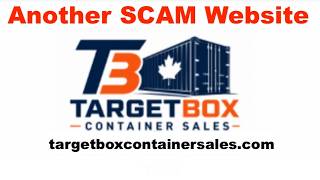 Target Box Container Sales SCAM Website #scam #cargocontainer #buyashippingcontainer #container