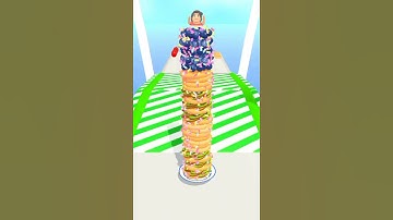 Pancake Run🥪🍌 Mobile gameplay walkthrough 🍇(Android iOS games) (All level)74