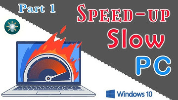 How to Speed-Up Slow Windows 10 PC | Part 1 (2023)