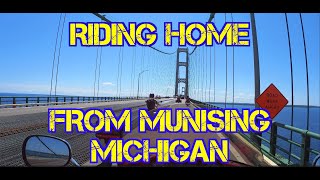 The Ride Home from Munising Michigan