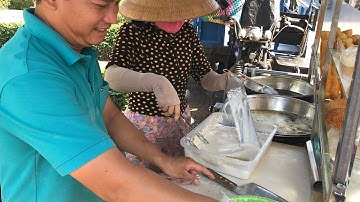 SẦU RIÊNG BÁNH TIÊU đơn giản nhưng rất ngon vỉa hè Sài Gòn