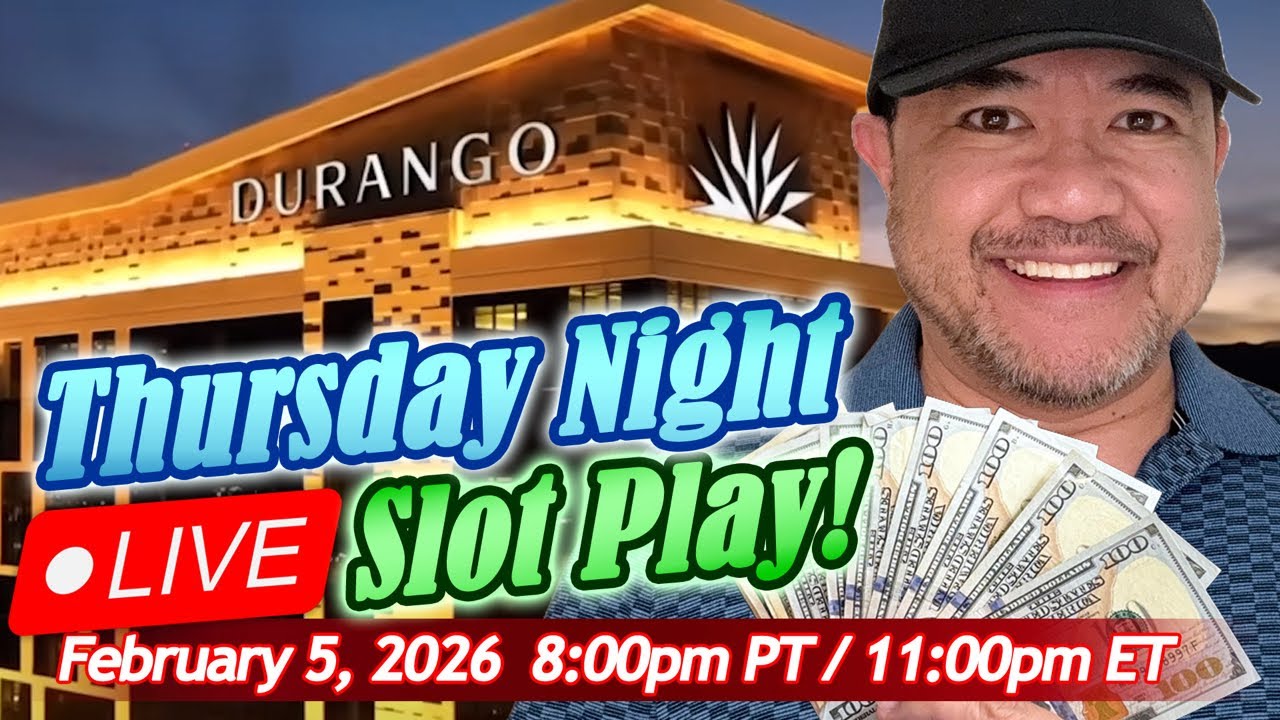 🛑 LIVE Slot Play! Thursday Night Slot Fun from Durango Casino in Las Vegas! 