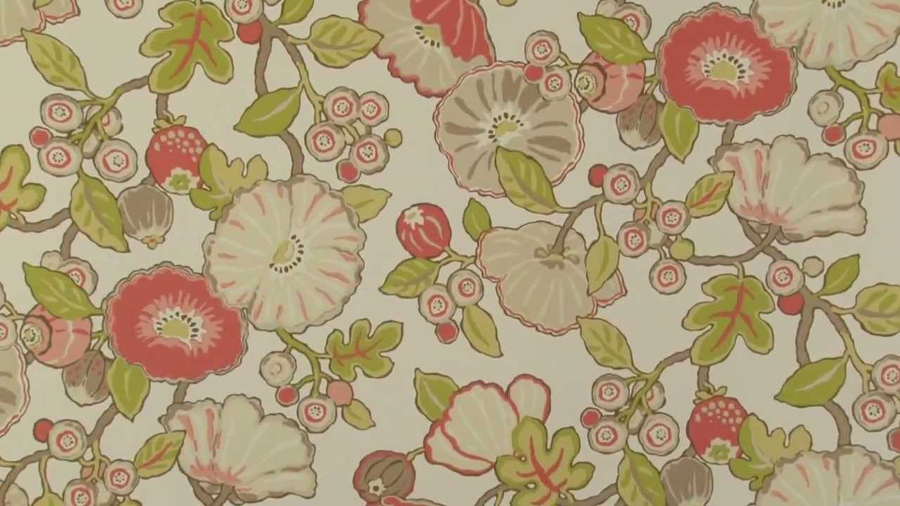 Video of P/Kaufmann Outdoor Hip Floral Sorbet Fabric 103908 YouTube