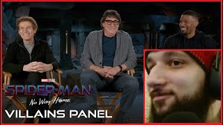 SPIDER-MAN: NO WAY HOME - Villains Panel | REACTION