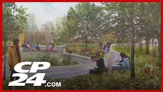 Mayor Chow speaks at newly revitalized Centennial Park in Etobicoke