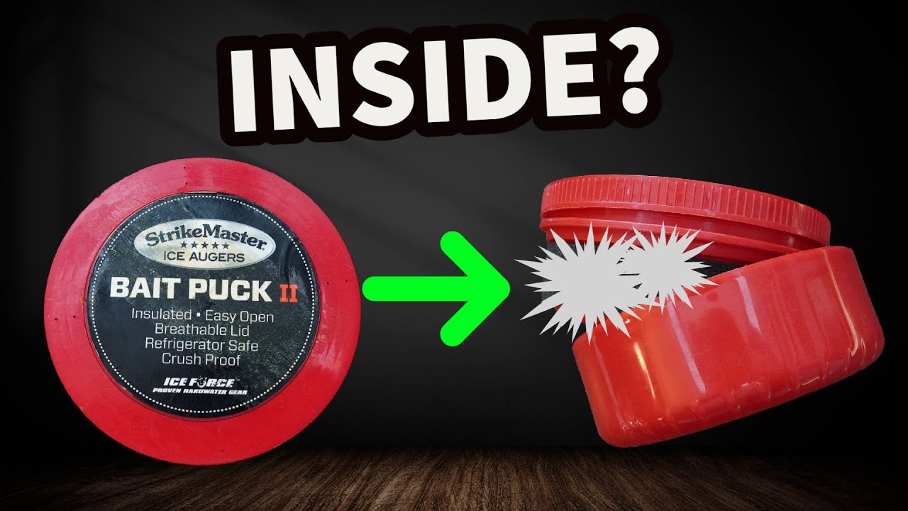 What's inside a StrikeMaster Bait Puck? 