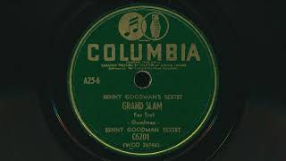 1940 BENNY GOODMAN Grand Slam (Boy Meets Goy) JAZZ Instrumental - 78 RPM Record