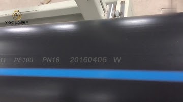 PE 100 Flying Laser Marking Machine/Industrial Coding Machine/YQC YF30F Flying Laser Printer