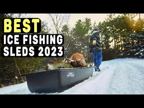 TOP 5 Best Ice Fishing Sleds Reviewed (Updated for 2023) 