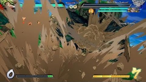 DRAGON BALL FighterZ broly (DBS) mid-screen 1 bar start T.O.D